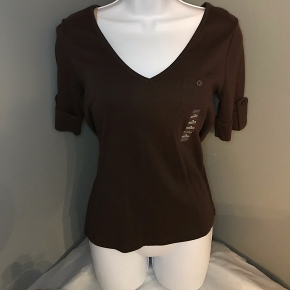 Old Navy Brand Perfect Fit Brown Shirt
